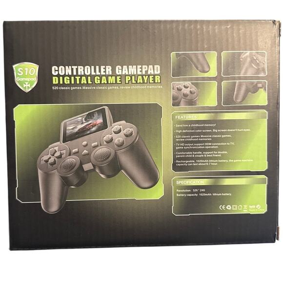 S10 Gamepad Controller Gamepad Digital Game Player - Picture 2 of 2